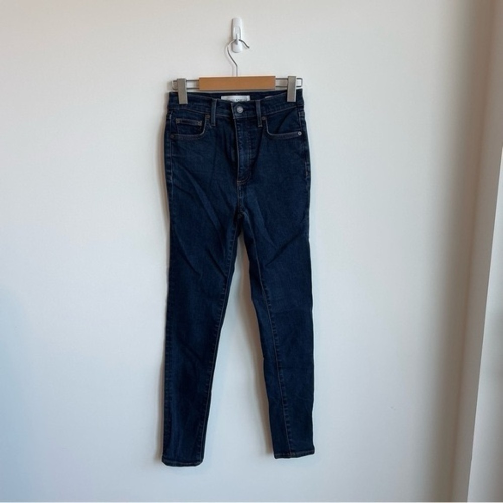 Denim Forum The Lola High Rise Skinny 30L Size 25 Blue